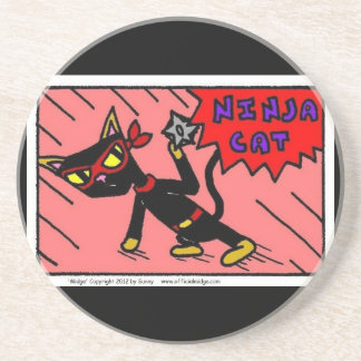 En Grès Dessous de verre CAT Mel NINJA