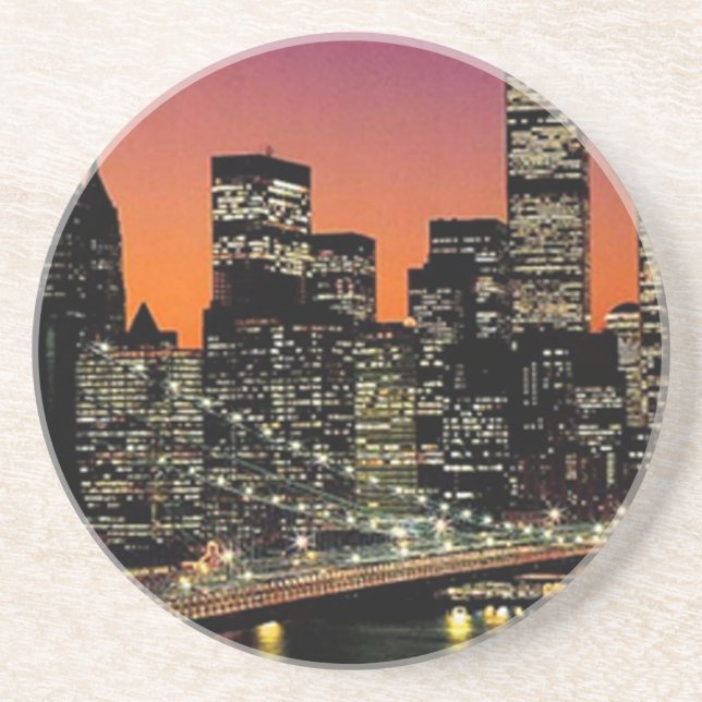 En Grès Dessous de verre City Vision (Devant)