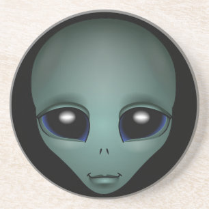 En Grès Dessous de verre d'art Alien Cadeaux et décoration