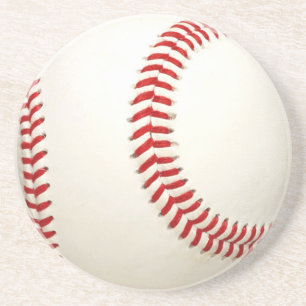 En Grès Dessous de verre de balle de baseball