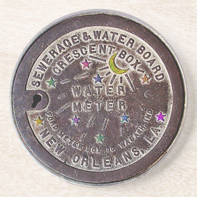 En Grès Dessous de verre de boissons (Devant)