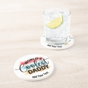 En Grès Dessous de verre de boissons Sandstone