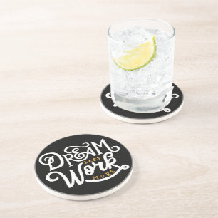 En Grès Dessous de verre de boissons Sandstone