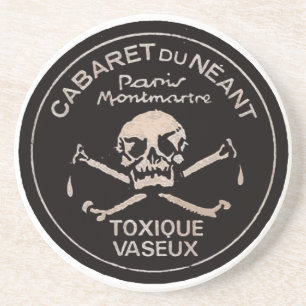 En Grès Dessous de verre de Cabaret du Néant