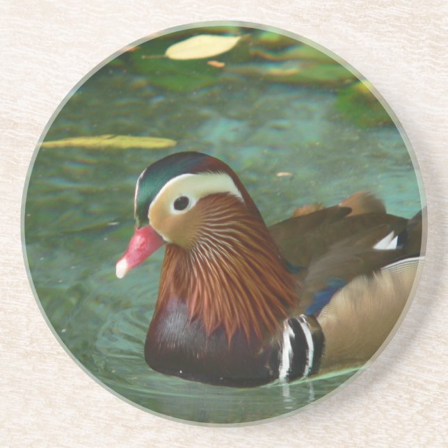 En Grès Dessous de verre de canard (Devant)