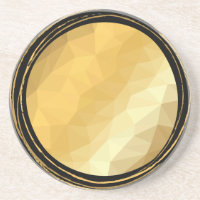 Dessous de verre de conception géométrique à effet