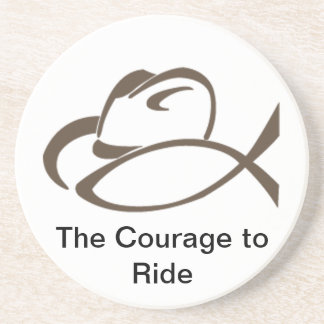 En Grès Dessous de verre de cowboy