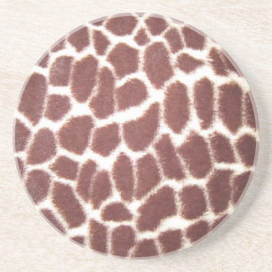 En Grès Dessous de verre de girafe