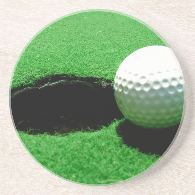 En Grès Dessous de verre de golf (Devant)
