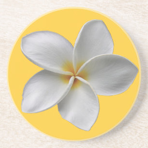 En Grès Dessous de verre de la Plumeria
