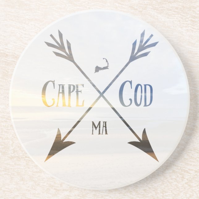 En Grès Dessous de verre de la série 01 de Cape Cod (Devant)