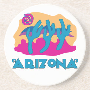 En Grès Dessous de verre de l'Arizona