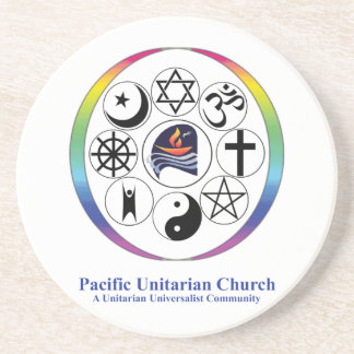 En Grès Dessous de verre de logo de PUC