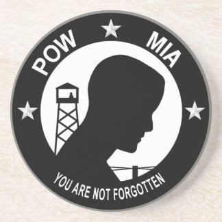 En Grès Dessous de verre de MIA de prisonnier de guerre