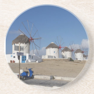En Grès Dessous de verre de Mykonos Grèce