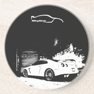 En Grès dessous de verre de Nissan Skyline