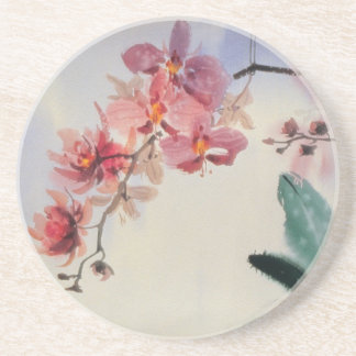 En Grès Dessous de verre de Phalaenopsis