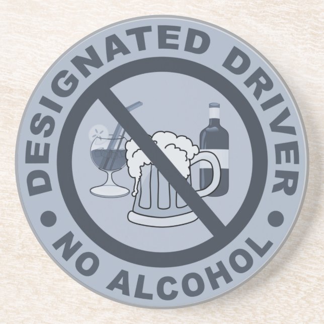 En Grès Dessous de verre de pilote désigné (Devant)