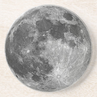 En Grès Dessous de verre de Pleine lune