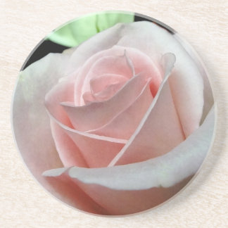 En Grès Dessous de verre de rose de rose