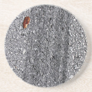 En Grès Dessous de verre de rue d'Asphalt