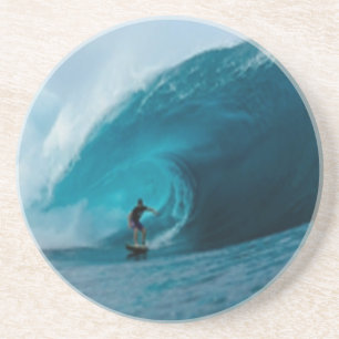 En Grès Dessous de verre de surf