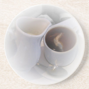 En Grès Dessous de verre de thé de Londres