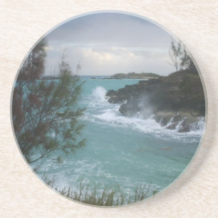 En Grès Dessous de verre des Bermudes