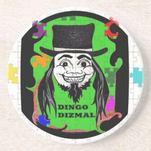 En Grès dessous de verre dingo dizal