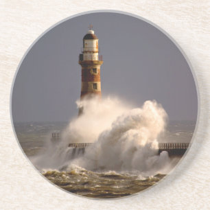 En Grès Dessous de verre du phare de Roker