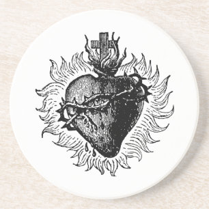 En Grès Dessous de verre du Sacré-Coeur