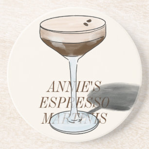 En Grès Dessous de verre Espresso Martini
