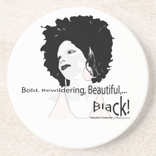 En Grès Dessous de verre ethniques (Devant)