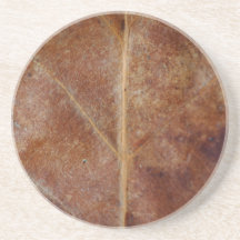 Dessous de verre feuille