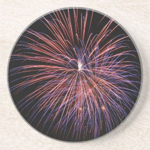 En Grès Dessous de verre Fireworks