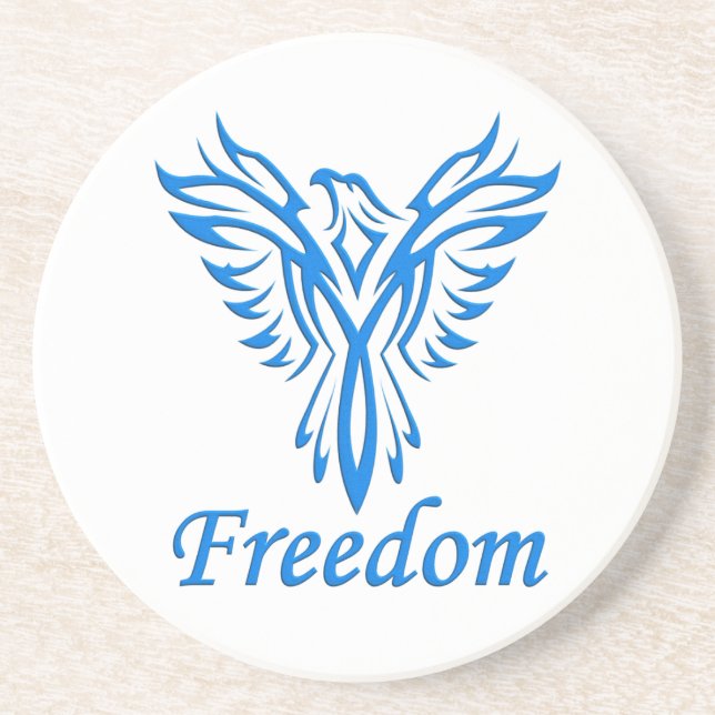 En Grès Dessous de verre Freedom Eagle (Devant)