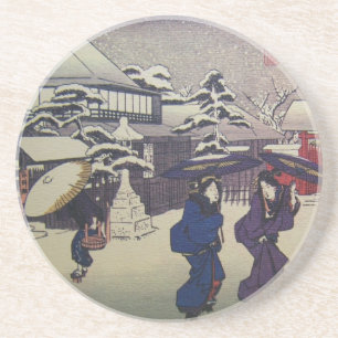 En Grès Dessous de verre japonais