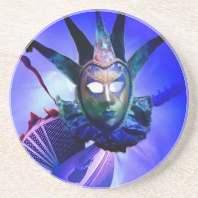 En Grès Dessous de verre Jester (Devant)