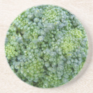 En Grès Dessous de verre Macro Broccoli