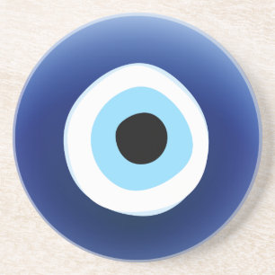 En Grès Dessous de verre mauvais de protection oculaire