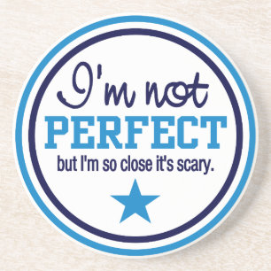 En Grès Dessous de verre NON PARFAITS - bleu