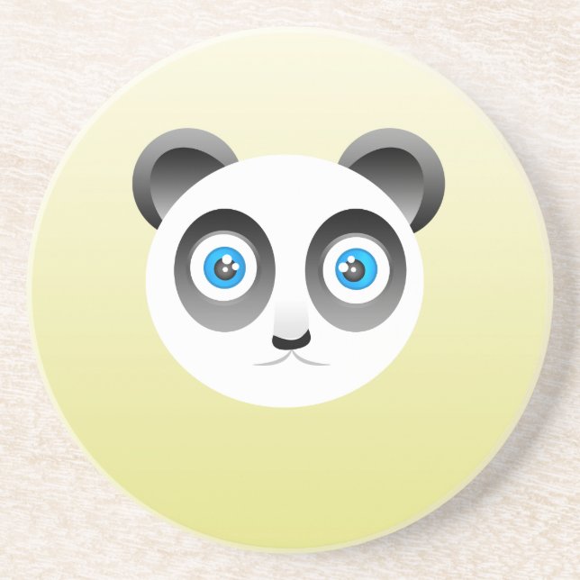 En Grès Dessous de verre Panda (Devant)