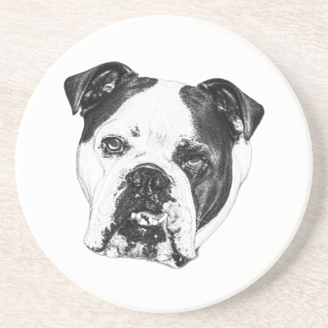 En Grès Dessous de verre pour chien-taureau Ring-Safe (Devant)