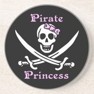 En Grès dessous de verre princesse pirate