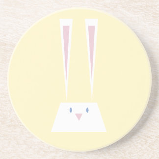 En Grès Dessous de verre principaux de lapin