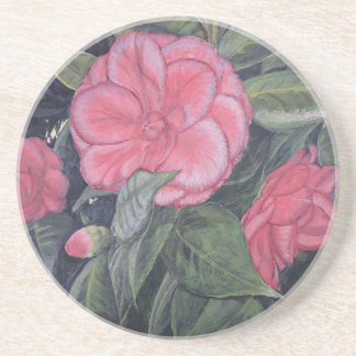 En Grès Dessous de verre Purple Dawn Camellia