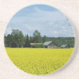 En Grès Dessous de verre rural finlandais
