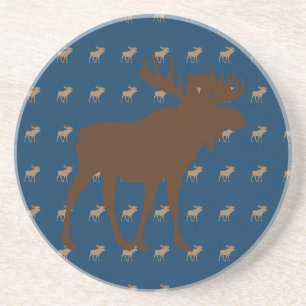 En Grès Dessous de verre Sandstone Moose