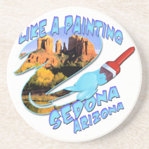 En Grès Dessous de verre Sedona Arizona