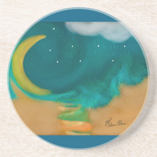 En Grès Dessous de verre Star Bath (Sandstone)